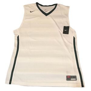 NEW Mens Small NIKE Hyper Elite Basketball Jersey Dri Fit 626671 111 White Green